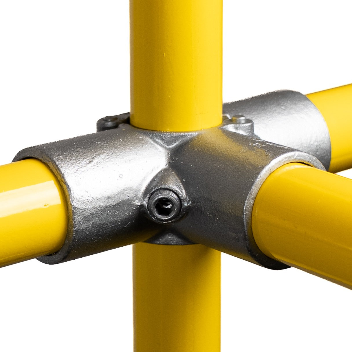 A24 Retro Fit Side Outlet Tee Key Clamp 48.3mm Key Clamp Lockinex