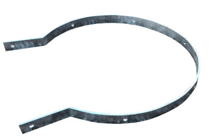 Access Ladder Hoops-Galvanised & Coated Yellow Access Ladders & Accessories Lockinex Lower Hoop-Galvanised