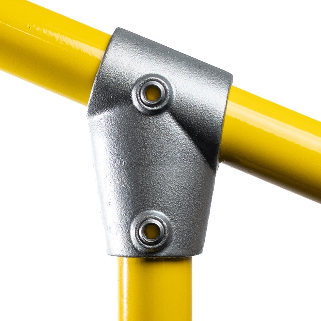 Key clamp fittings - High quality range of fittings & tube Lockinex Tee Short 11-30 degree angled-253-G03 Tube diameter 42.4mm
