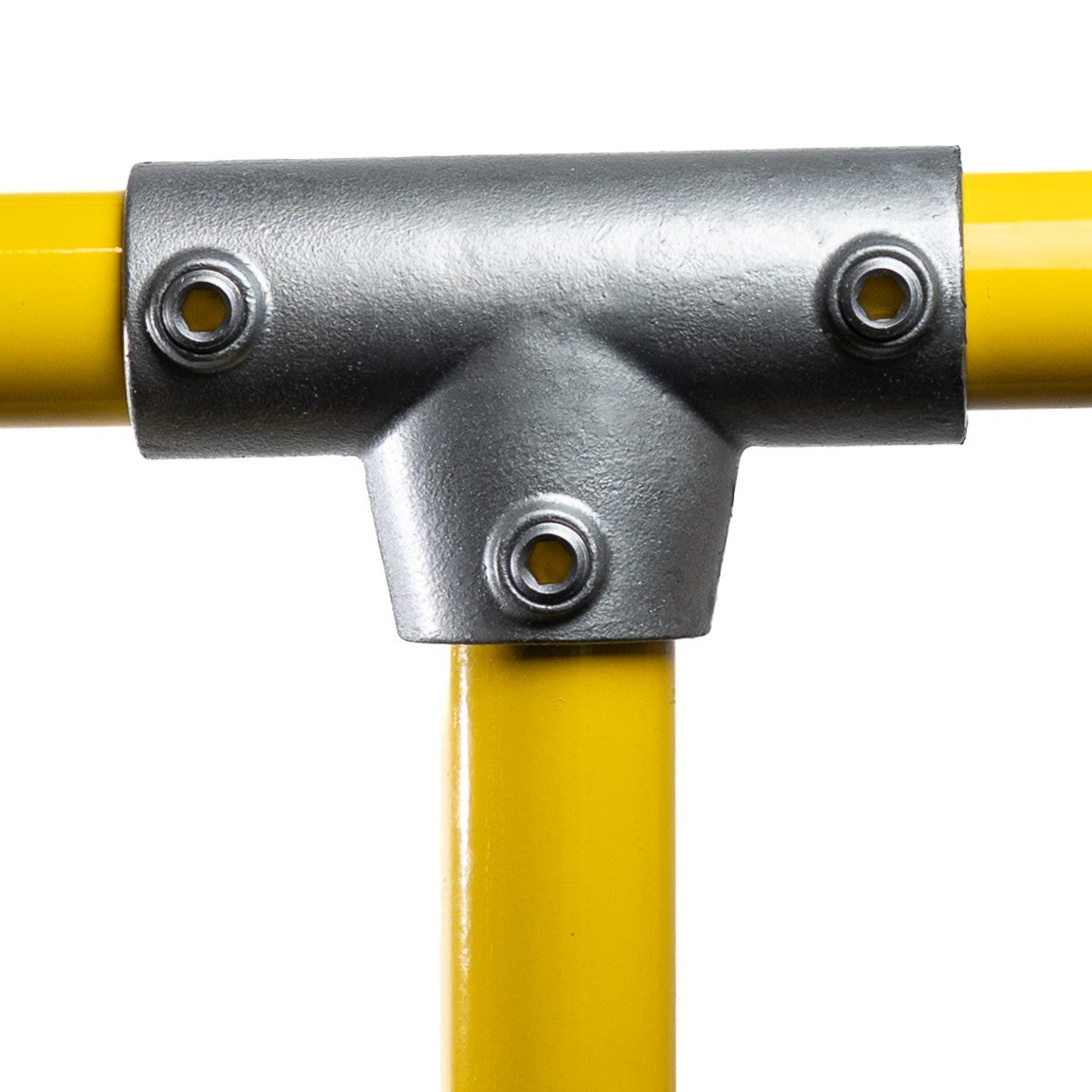 Key clamp fittings - High quality range of fittings & tube Lockinex Tee Long 0-11 degree angled-155-G04 Tube diameter 33.7mm