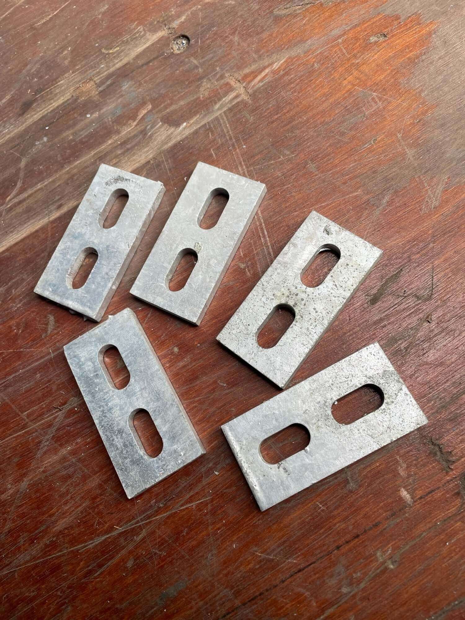 Ladder strap splice plates (SET OF 5)  Lockinex