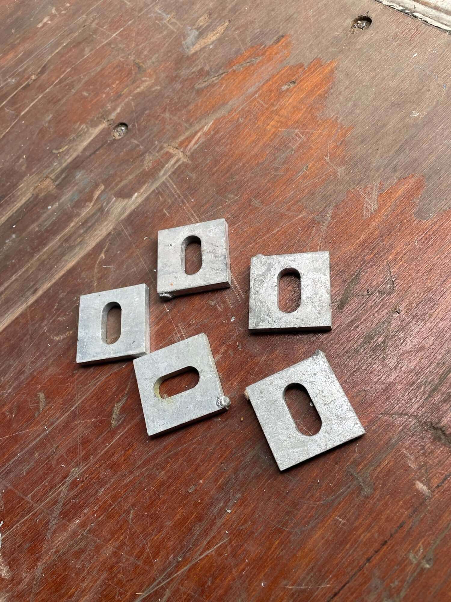 Ladder strap packer plates (SET OF 5)  Lockinex