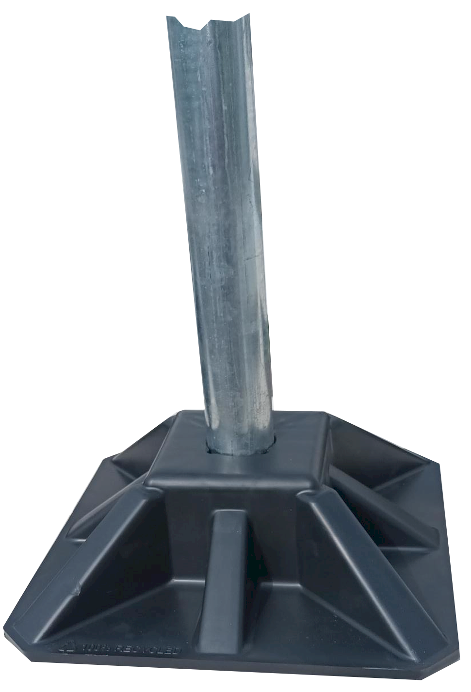 Roof Services Support Foot- Plastic HDPE Roof Edge Guardrail Systems Lockinex