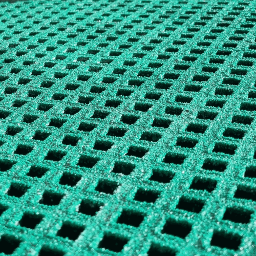 GRP Mini Mesh Grating - 38mm thick GRP Flooring Lockinex Green 2000x1000mm