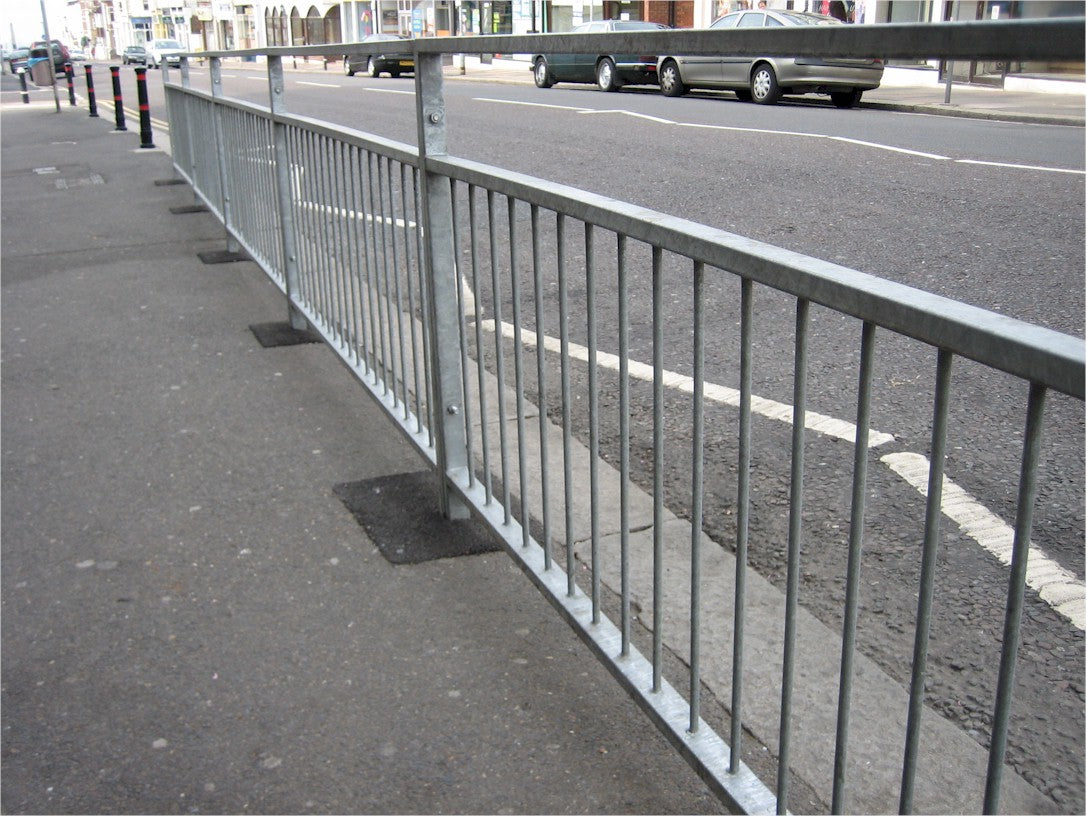 Highway Pedestrian Guardrail