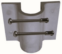 GRP Key clamp Side Base Handrails & Railing Systems Lockinex Grey