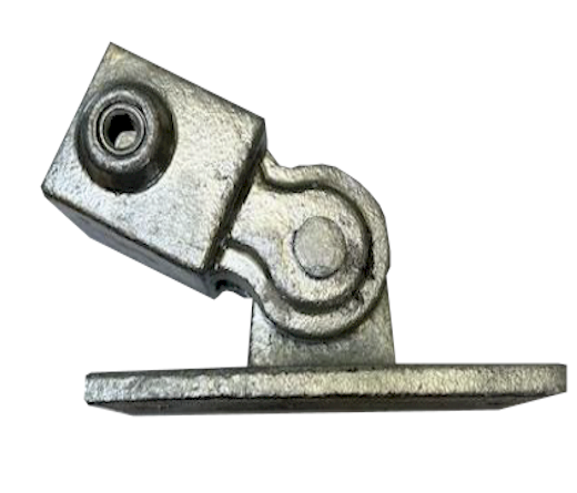 Square Key Clamp - Swivel Plate 169 Lockinex For 25mm Square Tube
