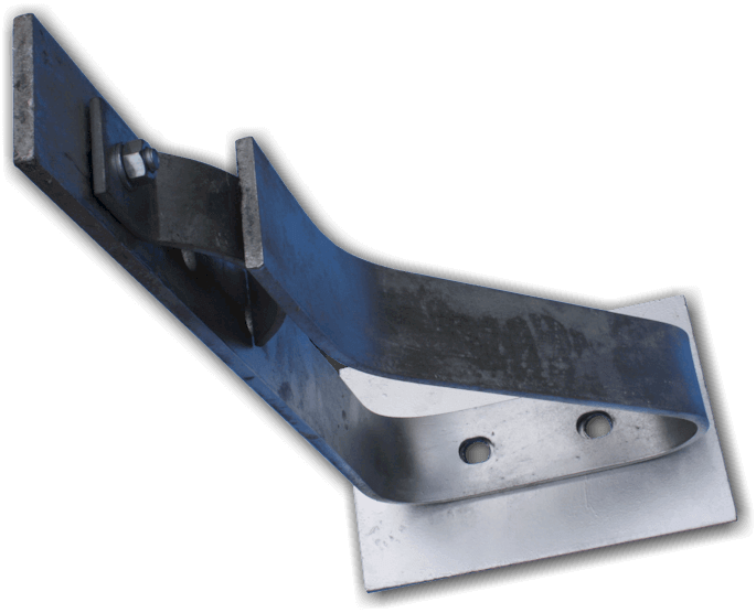 Armco barrier bolt down bump post  Lockinex