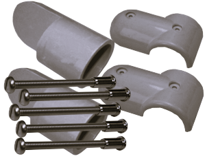 GRP Key Clamp Multi Angle Connector Handrails & Railing Systems Lockinex Grey