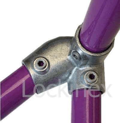 G26 Corner with 30-45 Degree Outlet Key Clamp Lockinex