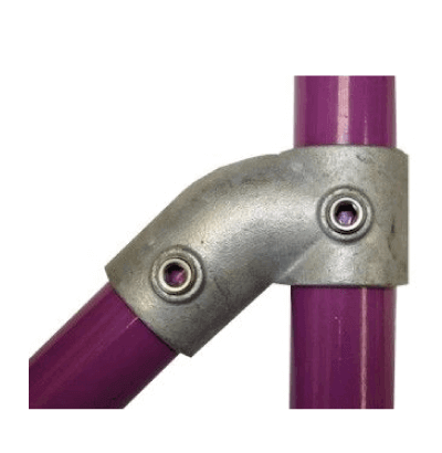 A29 (284) 45 Degree Tee Key Clamp Key Clamp Lockinex
