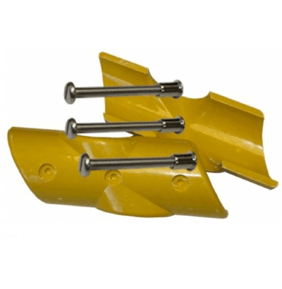 GRP Key Clamp Angled Cross. Handrails & Railing Systems Lockinex Yellow RAL 1023