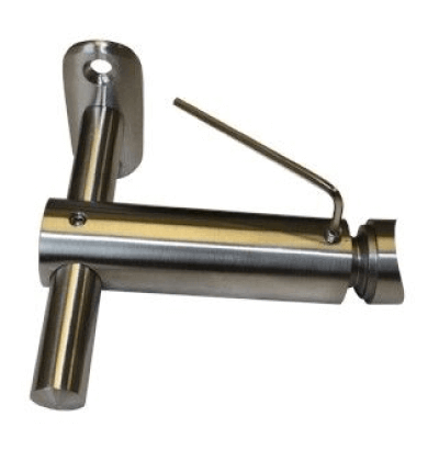 Offset Tube Mounted Handrail Support Bracket Handrails & Railing Systems Lockinex   