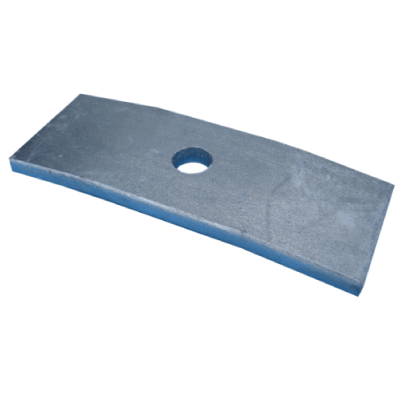 Open Box Beam Crash Barrier-VB07-Post Attachment Clip Open Box Beam Lockinex