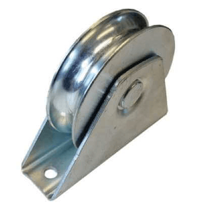 Steel Wheel & Bracket Gate Accessories Lockinex