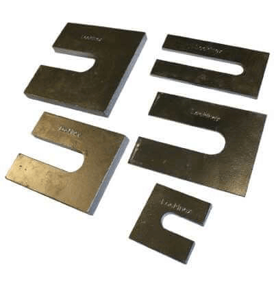Galvanised Steel Trouser Shim Hardware Fasteners Lockinex