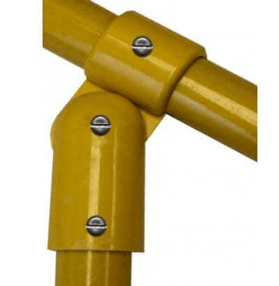 GRP Key Clamp Top Rail Connector Handrails & Railing Systems Lockinex