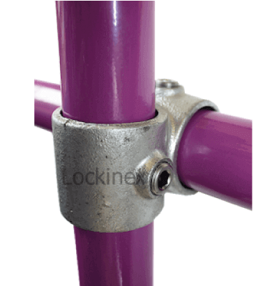 A28 (161) Short Cross Over Tee Key Clamp Key Clamp Lockinex