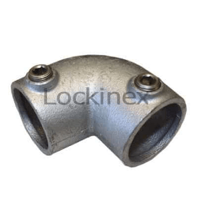 G06 (154) Elbow 4 -10 degrees Incline Key Clamp Lockinex
