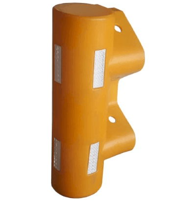 Plastic Yellow Armco Barrier Ends Armco Barrier Lockinex Spherical