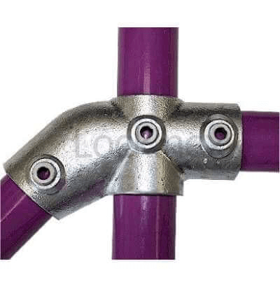 G38 Cross with 30-45 Degree Outlet Key Clamp Lockinex