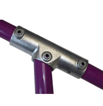 G05 (255) Key Clamp Angled Long Tee  11-30 Degrees Key Clamp Lockinex