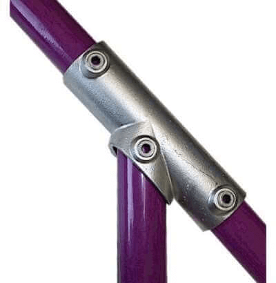 G07 (127) Angled Long Tee 30-45 Degrees Key Clamp Lockinex