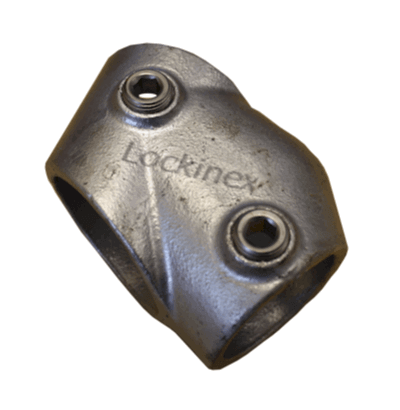 A03 (129) Incline Angled 30-60 Degree Short Tee Key Clamp Key Clamp Lockinex
