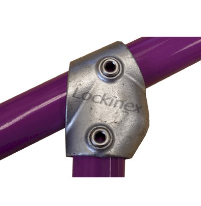 A03 (129) Incline Angled 30-60 Degree Short Tee Key Clamp Key Clamp Lockinex   