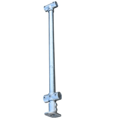 Pedestrian Guardrail End Post Guardrail Lockinex
