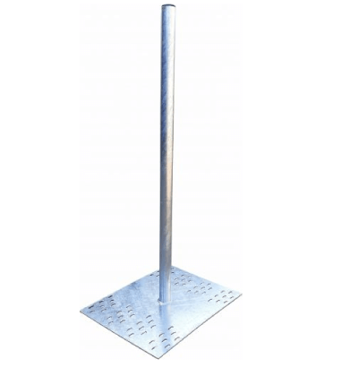 Collective fall protection roof edge guardrail post Roof Edge Guardrail Systems Lockinex