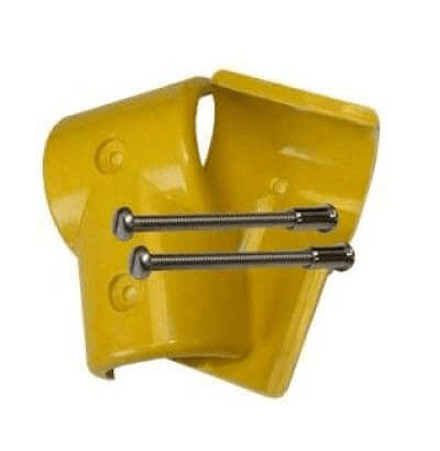 GRP Key Clamp Short Tee Handrails & Railing Systems Lockinex Yellow RAL 1023