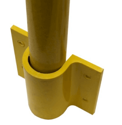 GRP Key clamp Side Base Handrails & Railing Systems Lockinex