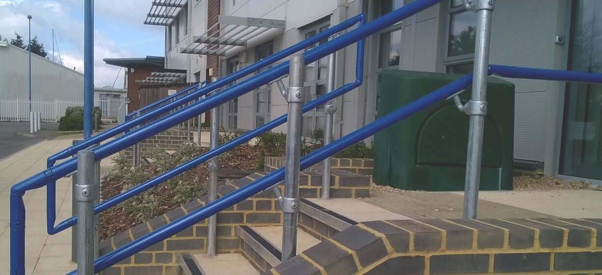 Powder Coated Access Handrail