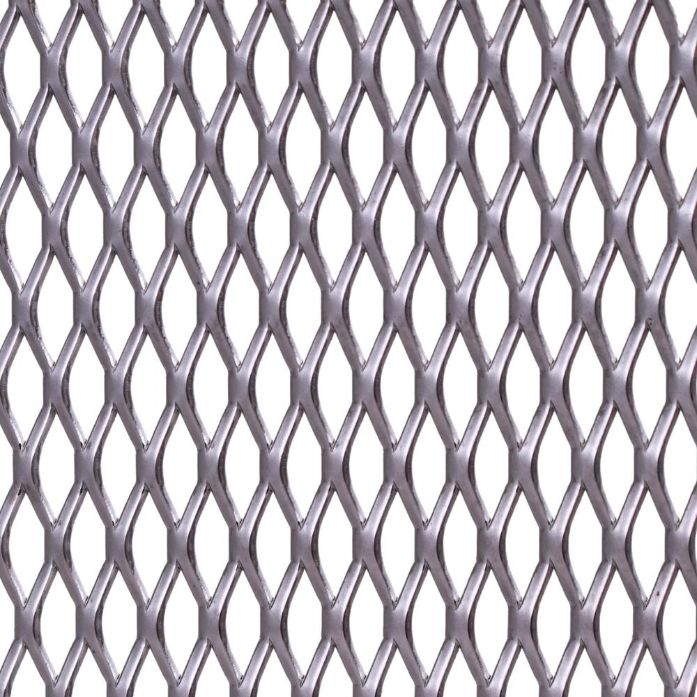 Stainless Steel Expanded Mesh-Grade 304 Lockinex 14.29x5.54mm(52% Open Area)1.33x0.90 Strand 1250x1250mm Raised Pattern/Profile