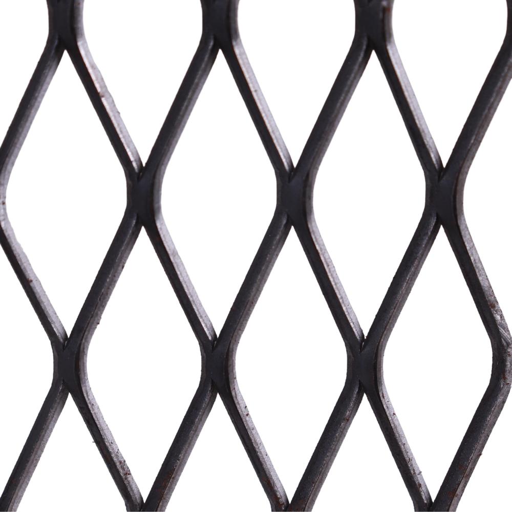 Stainless Steel Expanded Mesh-Grade 304 Lockinex 38.10x16.48mm(77% open Area)1.91x1.50 Strand 2500x1250mm Raised Pattern/Profile