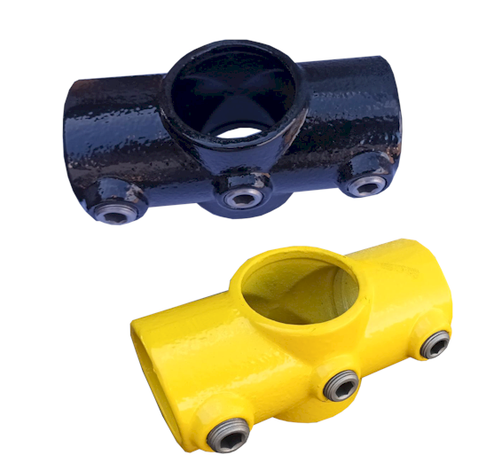 A22 (119) Powder Coated 4 Way Middle Cross Lockinex