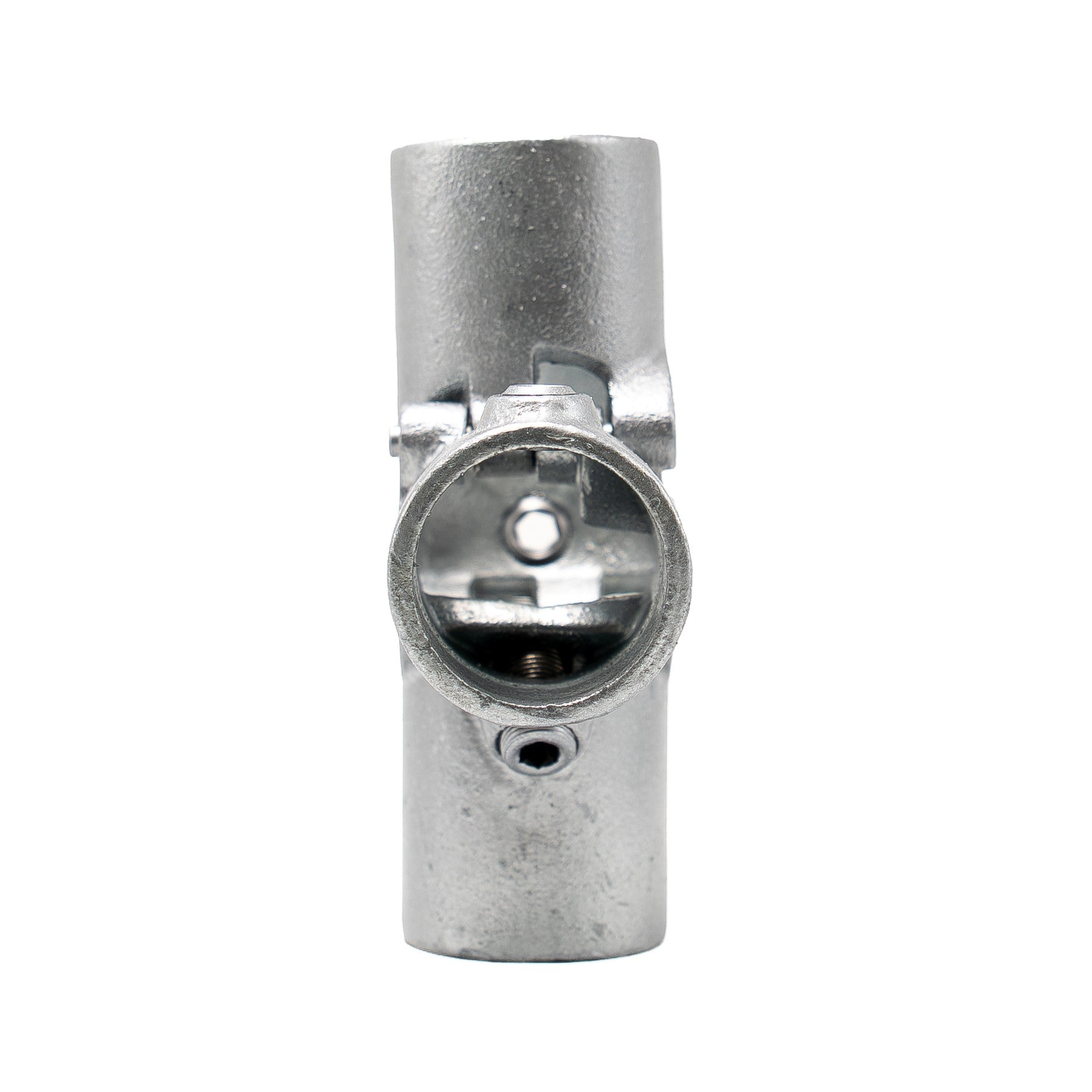 A24 Retro Fit Side Outlet Tee Key Clamp 48.3mm Key Clamp Lockinex