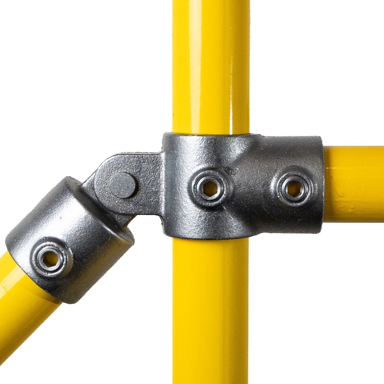 A27 (174) Short Tee With Swivel Cup Key Clamp 48.3mm