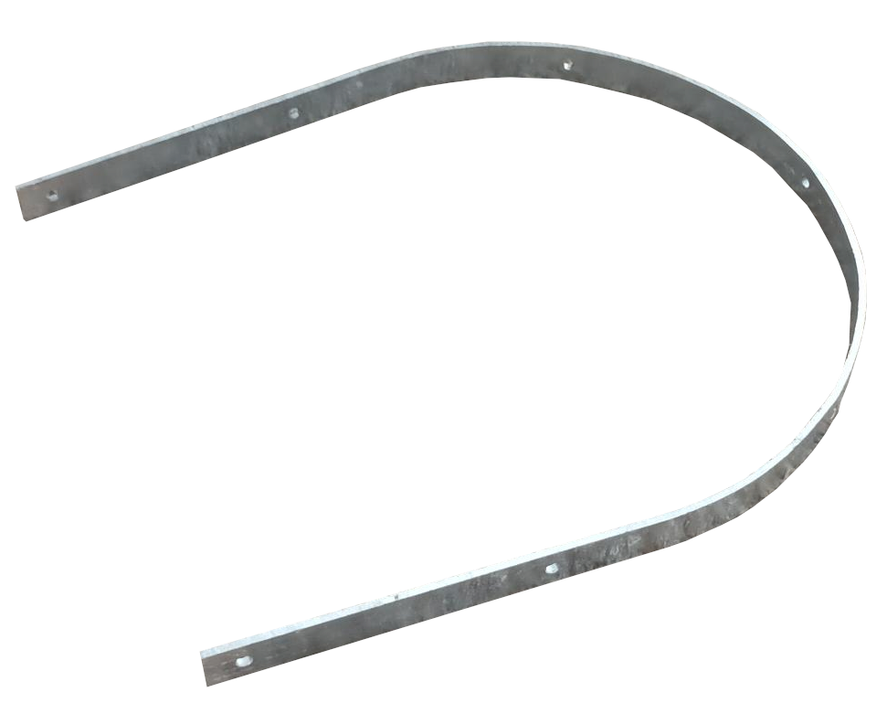 Access Ladder Hoops-Galvanised & Coated Yellow Access Ladders & Accessories Lockinex Top Exit Hoop-Galvanised