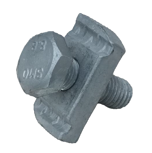 Slotted Channel Bolt & Flat Nut (AKA Zebs)-Galvanised Lockinex