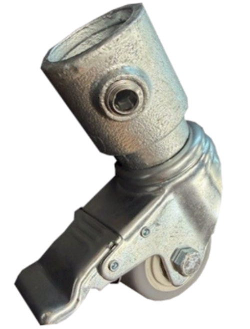 Key Clamp Castor Wheel | Lockinex