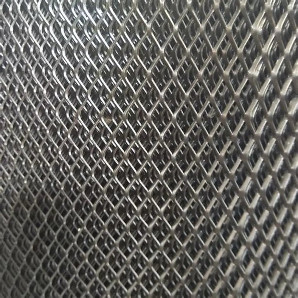 Raw Steel Expanded Mesh Sheets Lockinex
