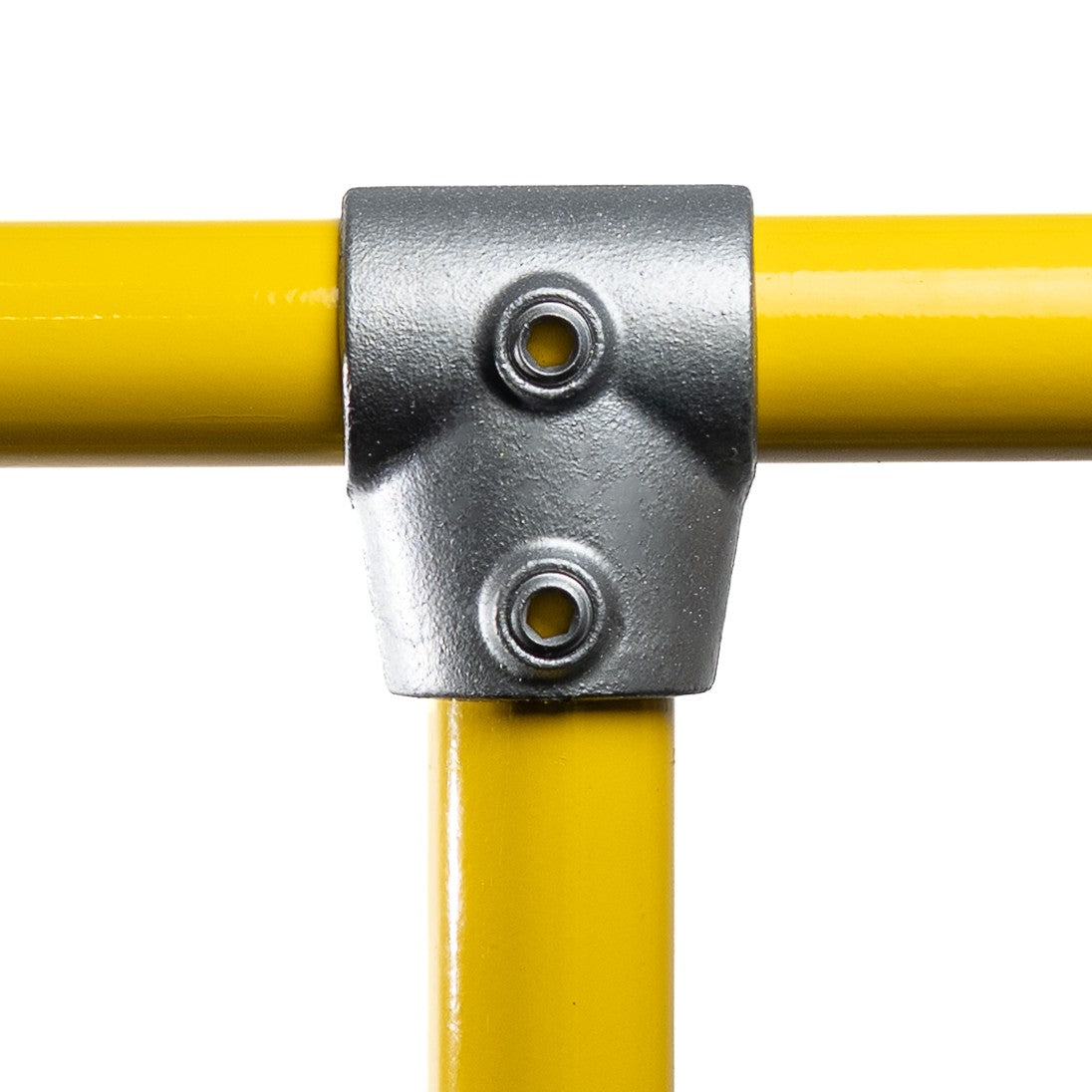 Key clamp fittings - High quality range of fittings & tube Lockinex Tee Short 0-11 degree angled-153-G02 Tube diameter 33.7mm