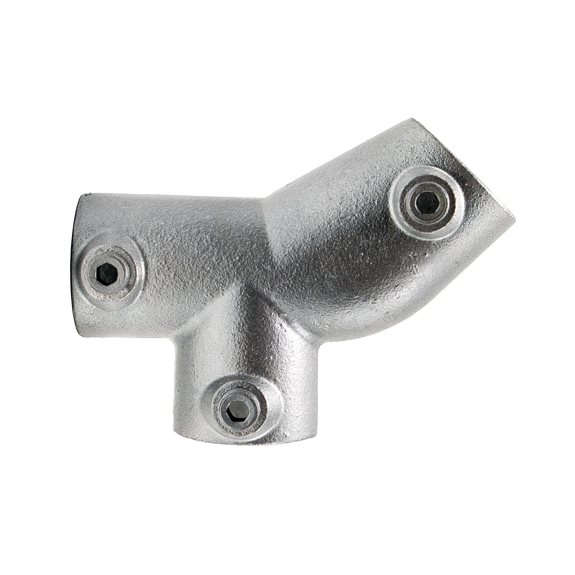 G36 Tee with 30-45 Degree Outlet Key Clamp Lockinex
