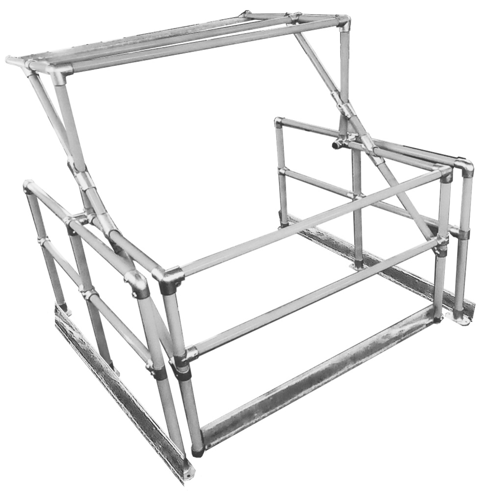 1500mm Opening x 1800mm High Capacity Pallet Gate