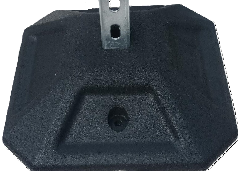 Roof Services Support Foot-Rubber Roof Edge Guardrail Systems Lockinex