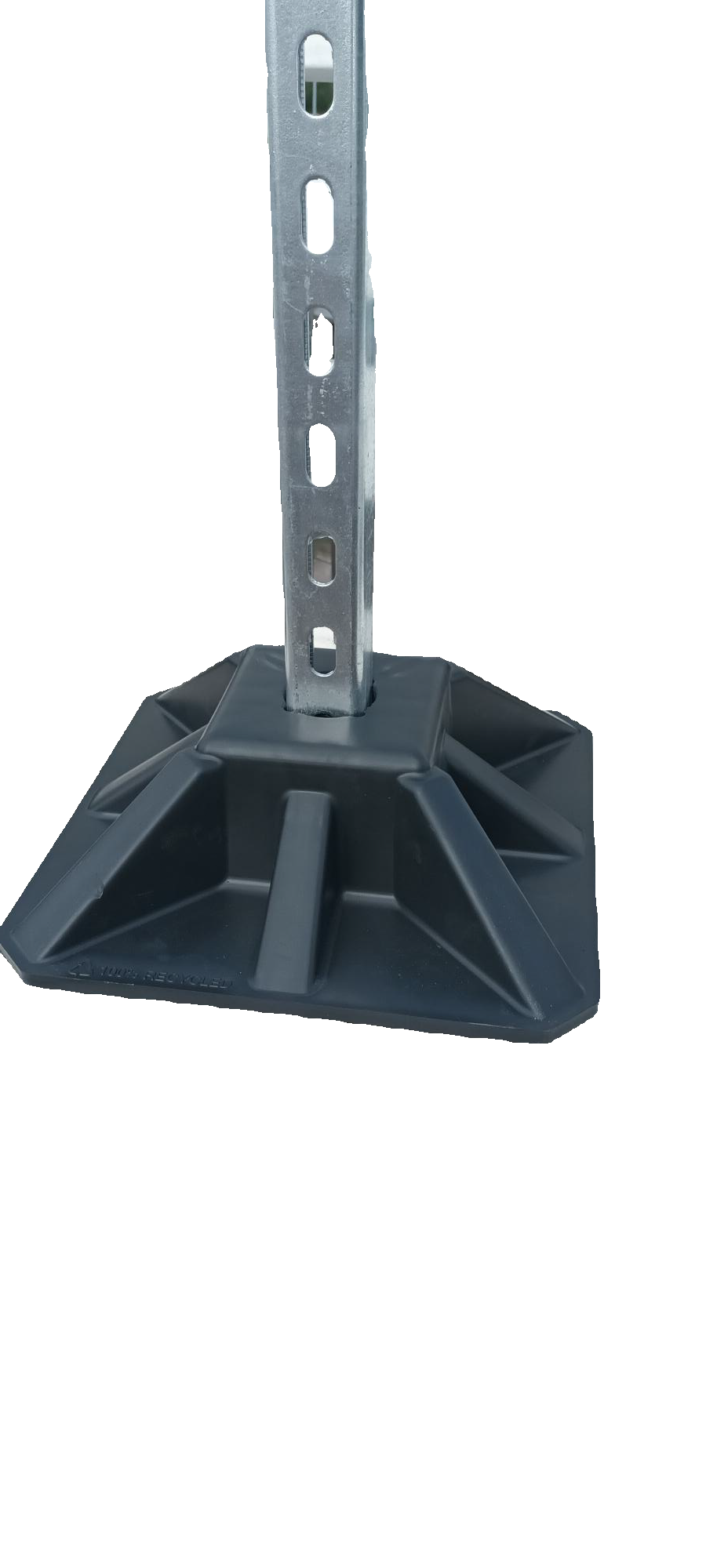 Roof Services Support Foot- Plastic HDPE Roof Edge Guardrail Systems Lockinex