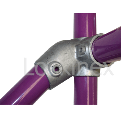 G26 Corner with 30-45 Degree Outlet Key Clamp Lockinex   