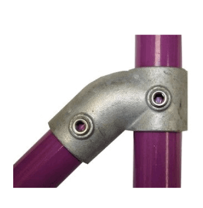 A29 (284) 45 Degree Tee Key Clamp 33.7mm Key Clamp Lockinex   